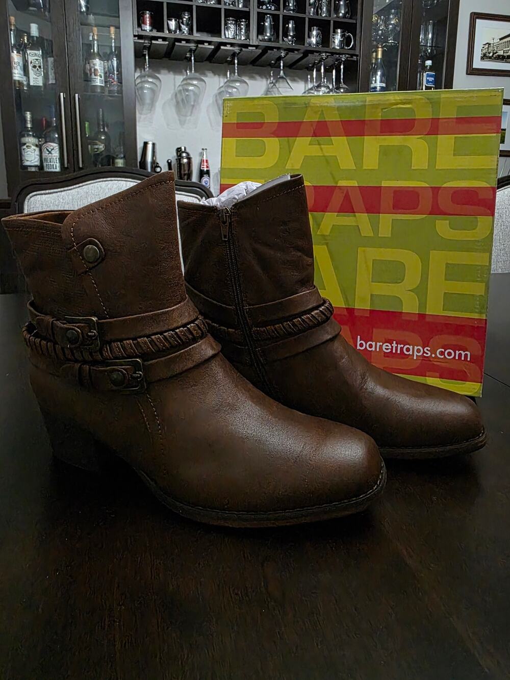 BareTraps NEW Winsom Brush Brown Boots Size 11 Medium